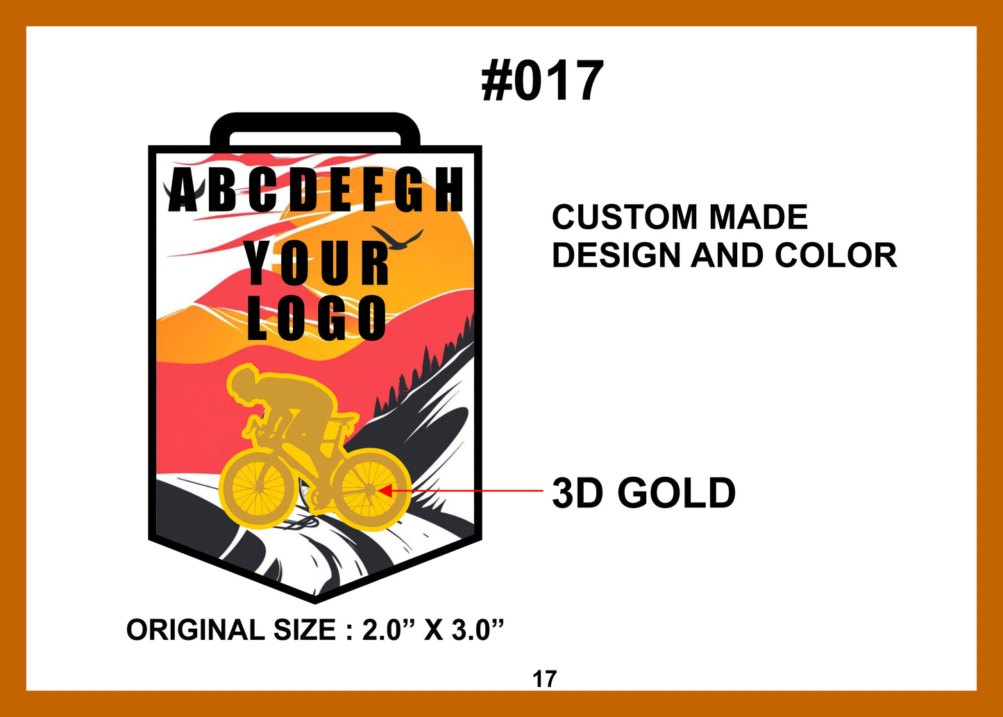 Custom Made Medal #017
