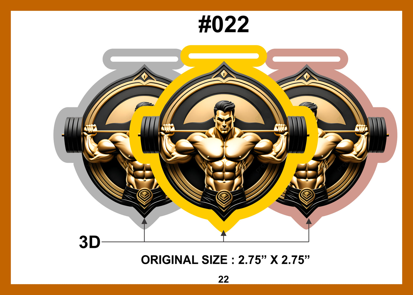Custom Made Medal #022
