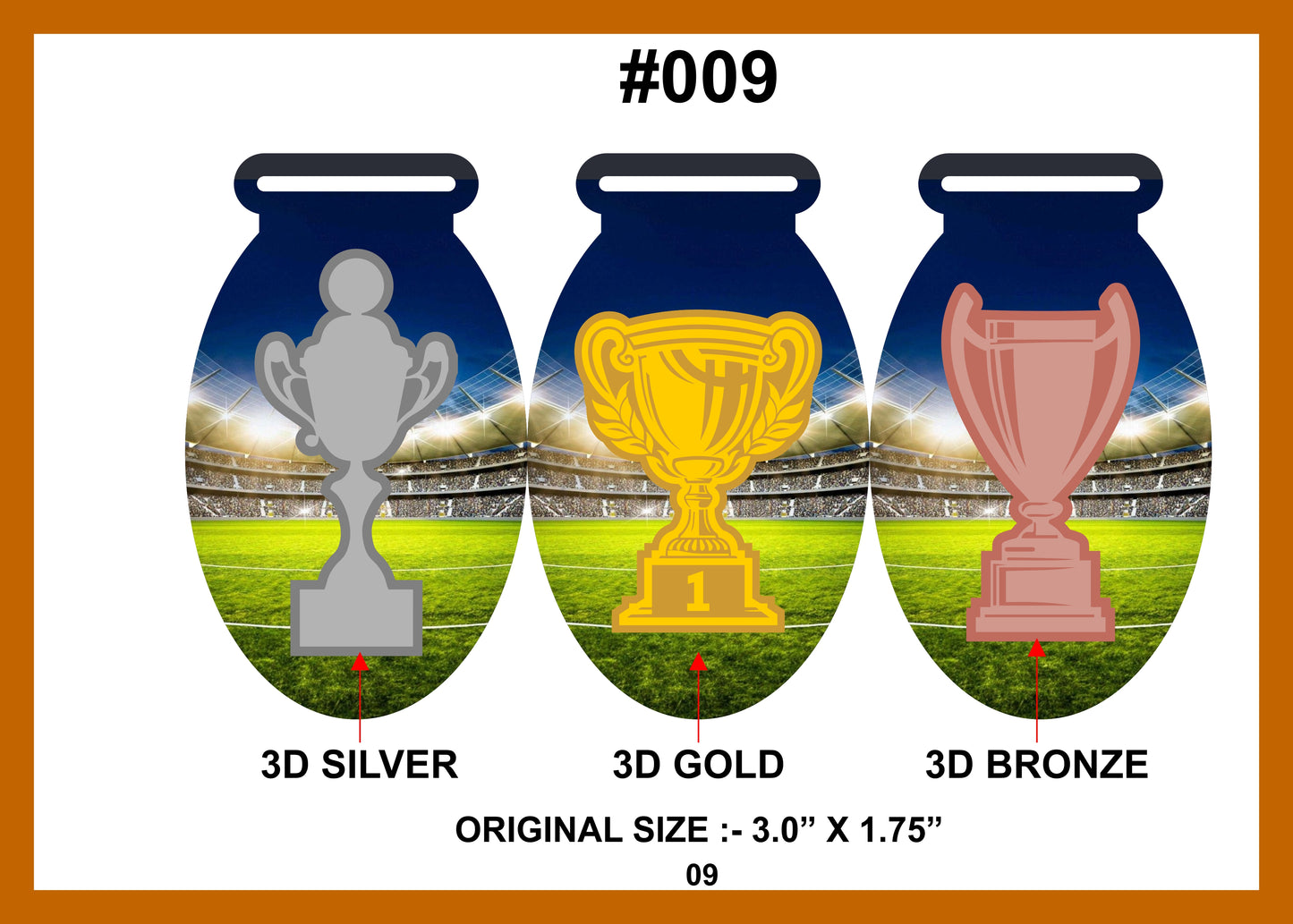 Custom Made Medal #009
